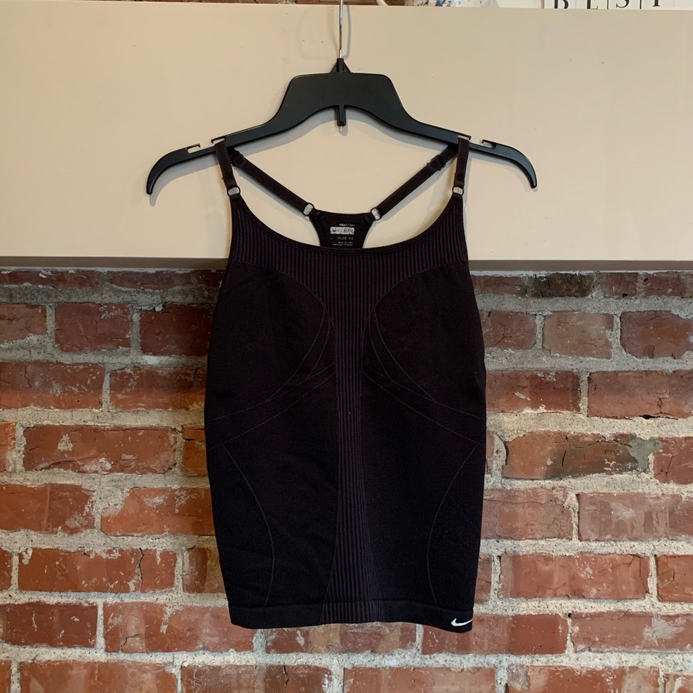 Black Nike Fitted Tank | Womens Size Medium